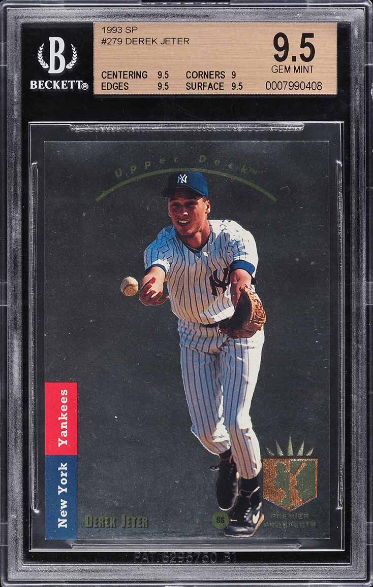 1993 Topps Derek Jeter ROOKIE #98 PSA 7 NRMT on Fanatics Collect