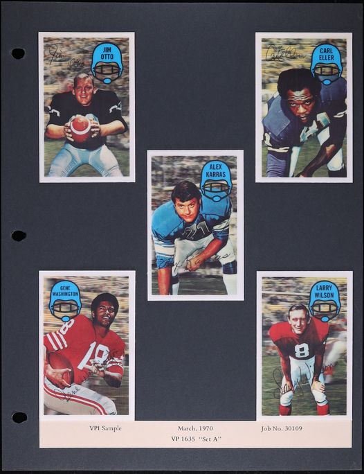 1968 Topps 3D Baseball Football & Soccer Sample Set w/ Roberto Clemente