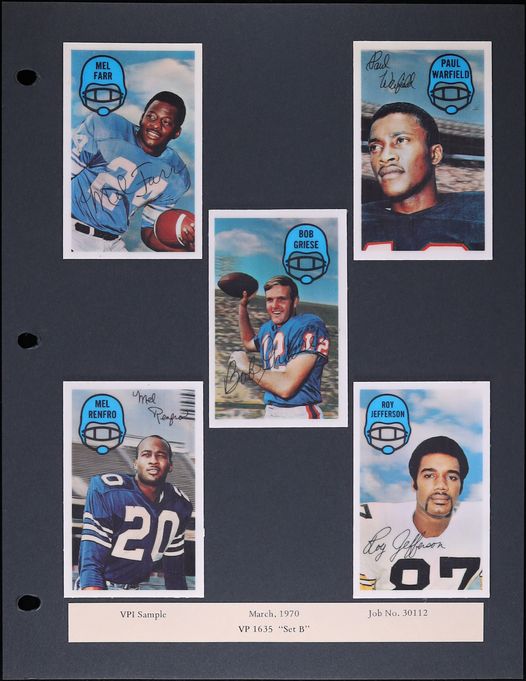 1968 Topps 3D Baseball Football & Soccer Sample Set w/ Roberto Clemente