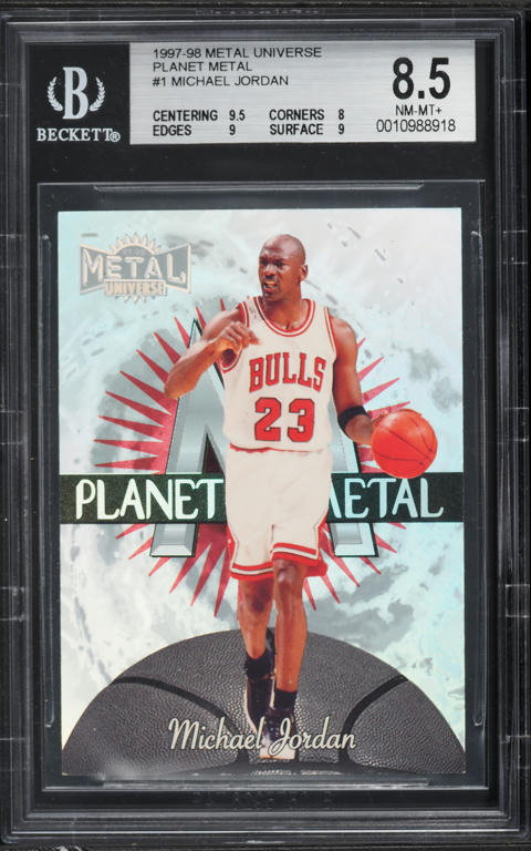 1997 Metal Universe Championship All Millennium Michael Jordan #5