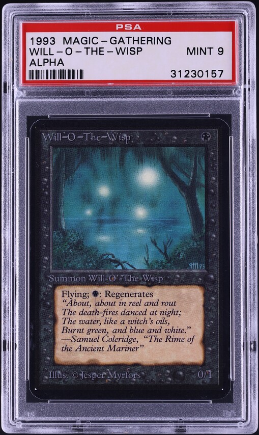 1993 Magic The Gathering MTG Alpha Chaos Orb PSA 10 GEM MINT on