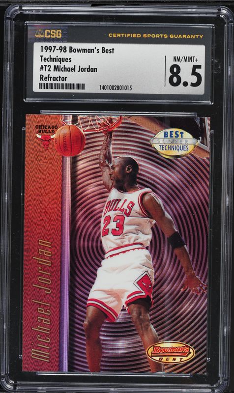 マイケルジョーダン 1997 Bowman's Refractor マイケルジョーダン 1997 Bowman's Refractor Michael Jordan 1996-97