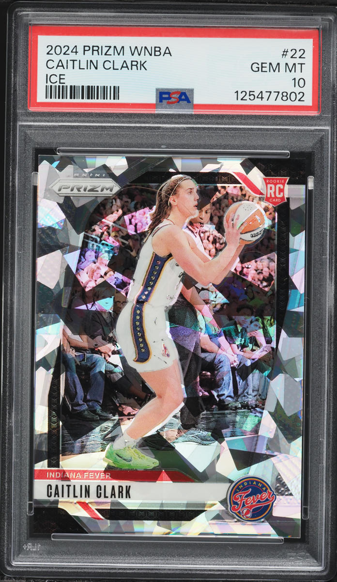 2024 Panini Prizm WNBA Ice Caitlin Clark ROOKIE #22 PSA 10 GEM MINT