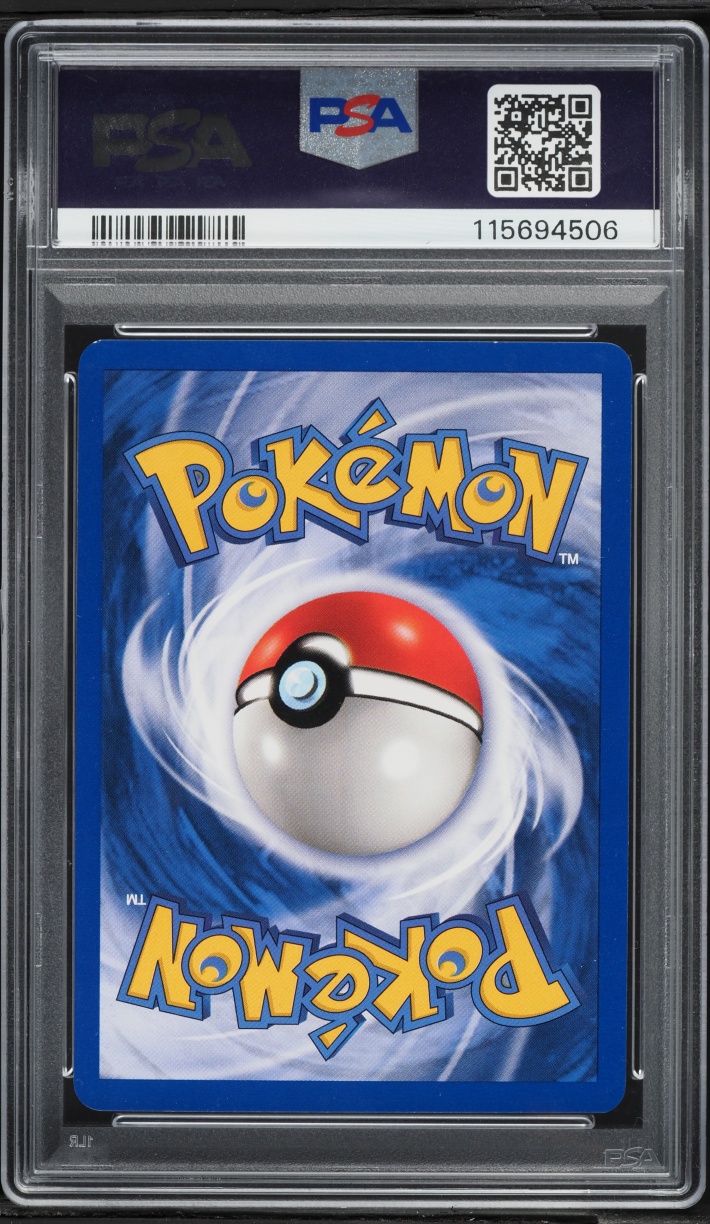 2000 Pokemon Neo Genesis 1st Edition Holo Typhlosion #18 PSA 7 NRMT