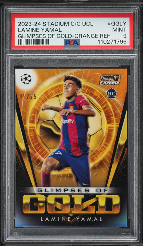 ハンニバル メイブリ Topps UCL RC パラレル PSA 10 2025 TOPPS CHROME UEFA SENNY MAYULU RC SILVER WAVE SP | eBay