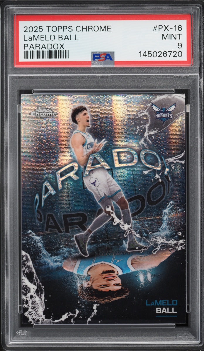 2025 Topps Chrome Paradox LaMelo Ball #PX-16 PSA 9 MINT
