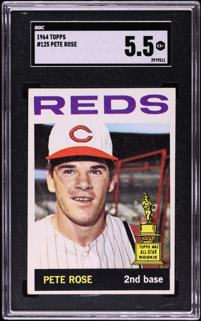 1964 Topps Pete Rose #125 SGC 5.5 EX+