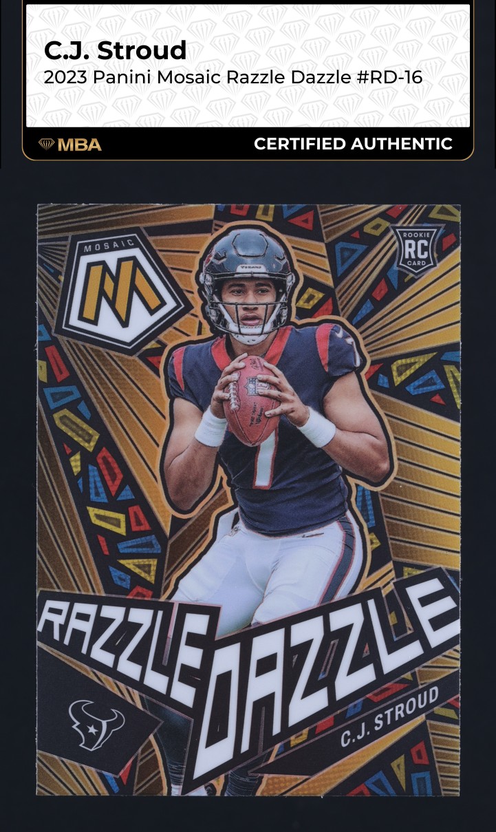 ペドリ Panini Mosaic PSA 9 ルーキー RC 2023 Panini Mosaic #23 Anthony Richardson Stained Glass
