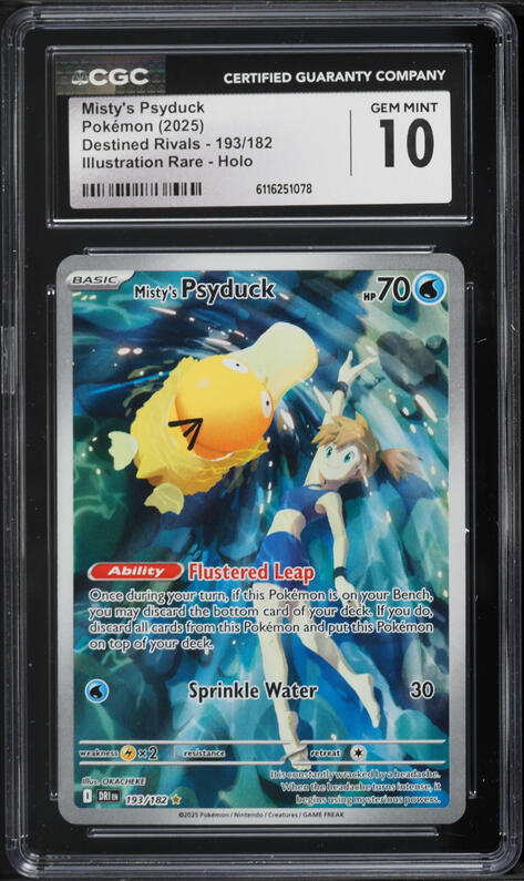 2025 Pokemon Japanese Scarlet & Violet Promo Gym Pack 10 Psyduck