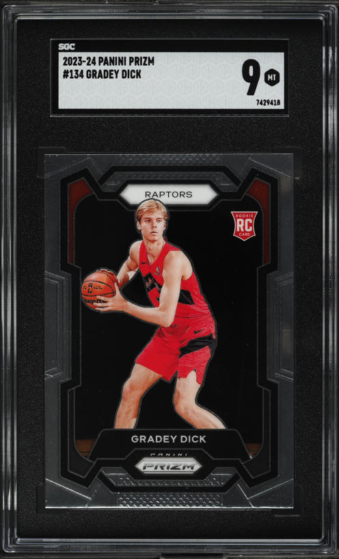 パカマラ　22-23 NOW DRIVE＋selectPRO M size 2023 Panini Select Revolution Gold Prizm Gradey Dick ROOKIE /10