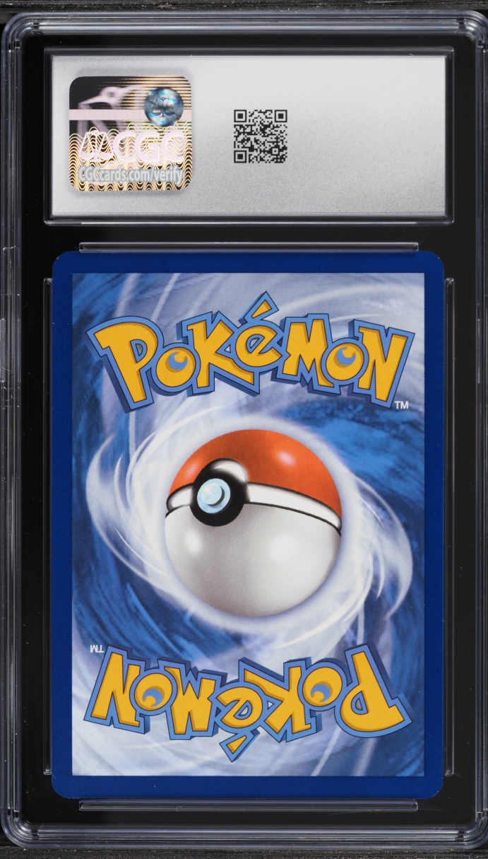 2025 Pokemon SV Promo Destined Rivals ETB Full Art Team Rocket's Wobbuffet #203 CGC 8.5 NM-MT+