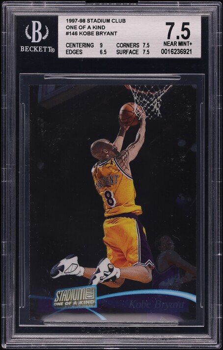 1997 Skybox E-X2001 Kobe Bryant #8 PSA 9 MINT on Fanatics Collect