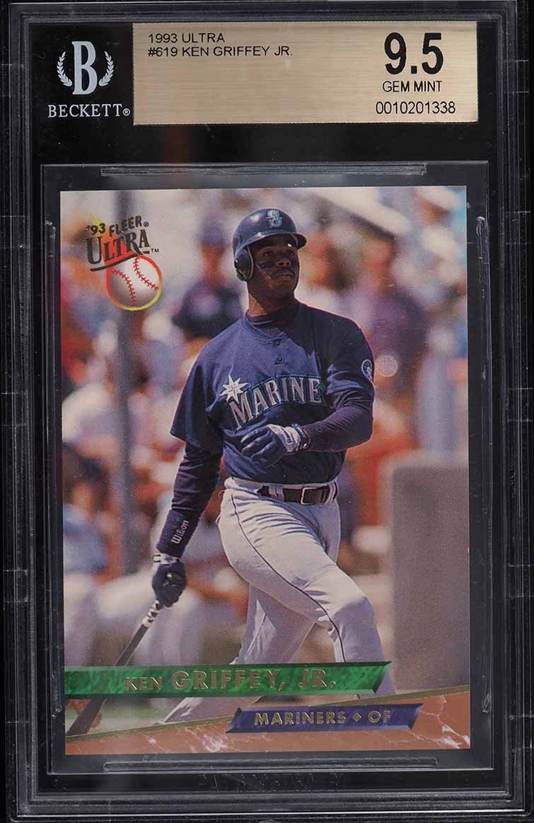 1993 Ultra Ken Griffey Jr. #619 BGS 9.5 GEM MINT