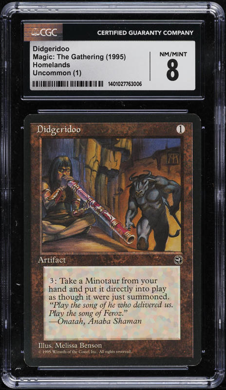 1993 Magic The Gathering MTG Alpha Mox Sapphire PSA 8 NM-MT on