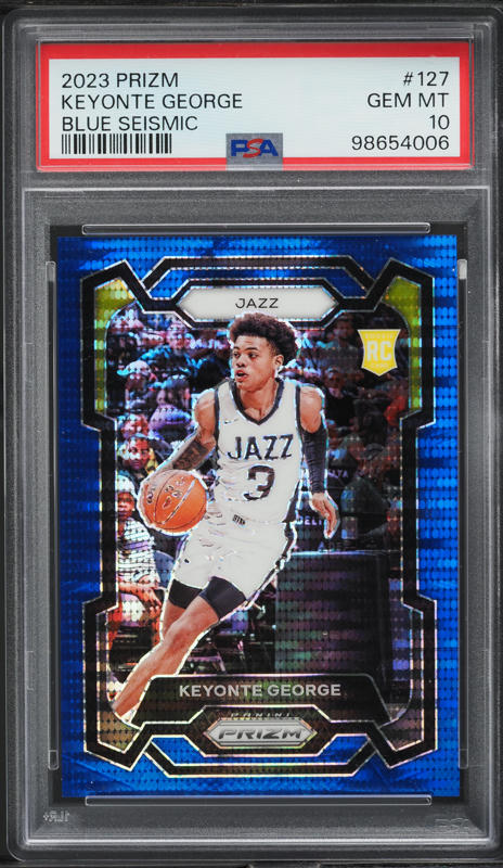 2017 Donruss Next Day OG Anunoby ROOKIE AUTO #23 PSA 9 MINT on