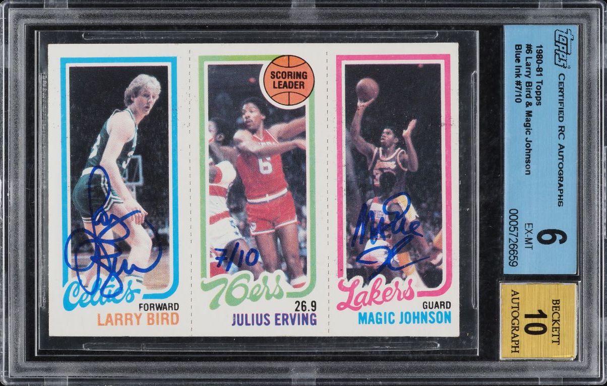 その他 1996 Topps Finest 22 Johnson/Bird/Erving 1996 Topps Finest 22 Johnson/Bird/Erving