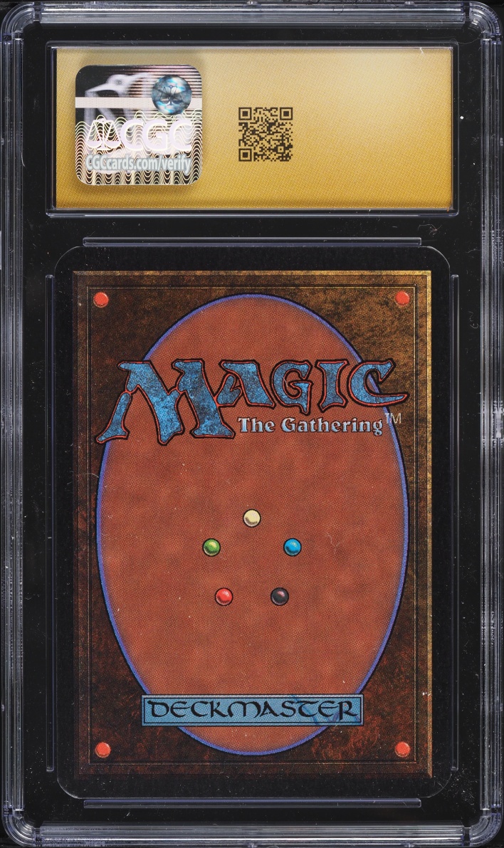 1993 Magic The Gathering MTG Alpha Basic Land Mountain (Blue Sky) CGC 10 PRISTINE