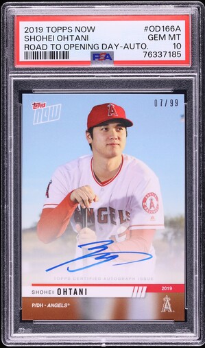 2019 Topps Heritage New Age Performers Shohei Ohtani #NAP-14 PSA