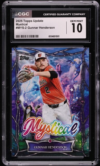 2023 Topps Brooklyn Collection Black Gunnar Henderson ROOKIE /75