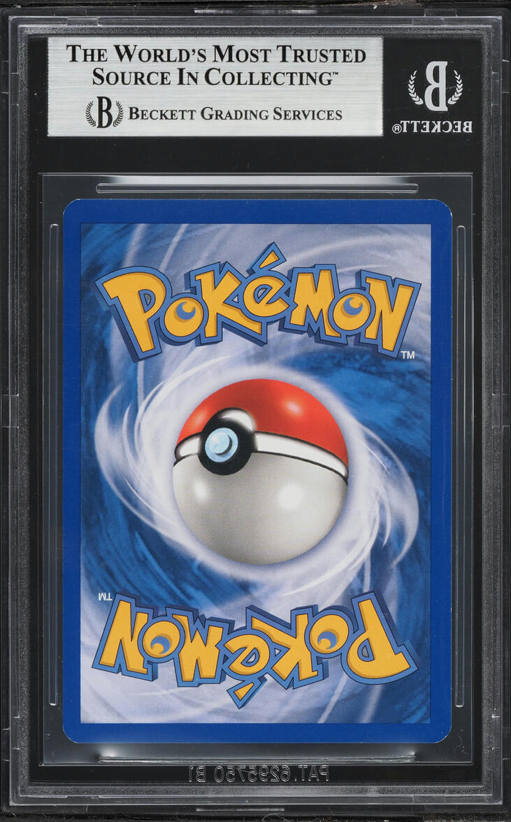 2007 Pokemon Organized Play Series 5 Reverse Holo Lugia #2 BGS 8 NM-MT