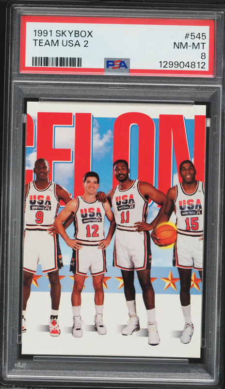 1991 Hoops McDonald's USA Basketball Team #62 BGS 9 MINT on