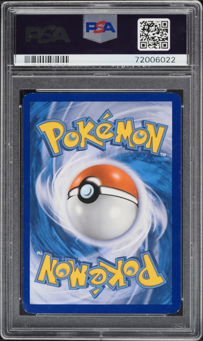 2014 Pokemon XY Full Art Blastoise EX #142 PSA 8 NM-MT