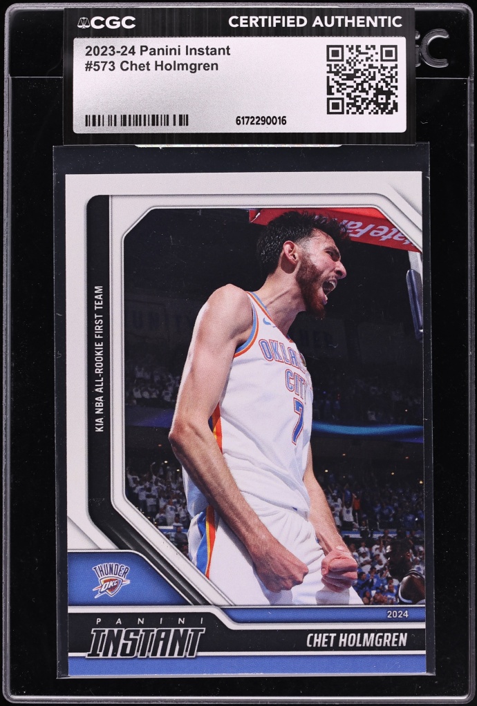 2023 Panini Instant Chet Holmgren /5881 #573 CGC AUTH