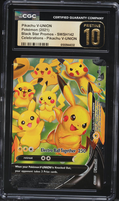 2021 Pokemon Japanese SWSH 25th Anniversary Pikachu V-UNION #27