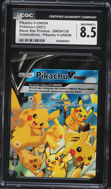 2021 Pokemon Japanese SWSH 25th Anniversary Pikachu V-UNION #27