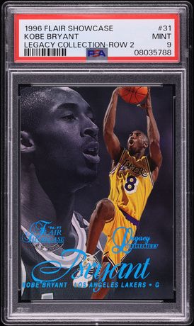 1996 Skybox Premium Kobe Bryant ROOKIE #203 PSA 10 GEM MINT on
