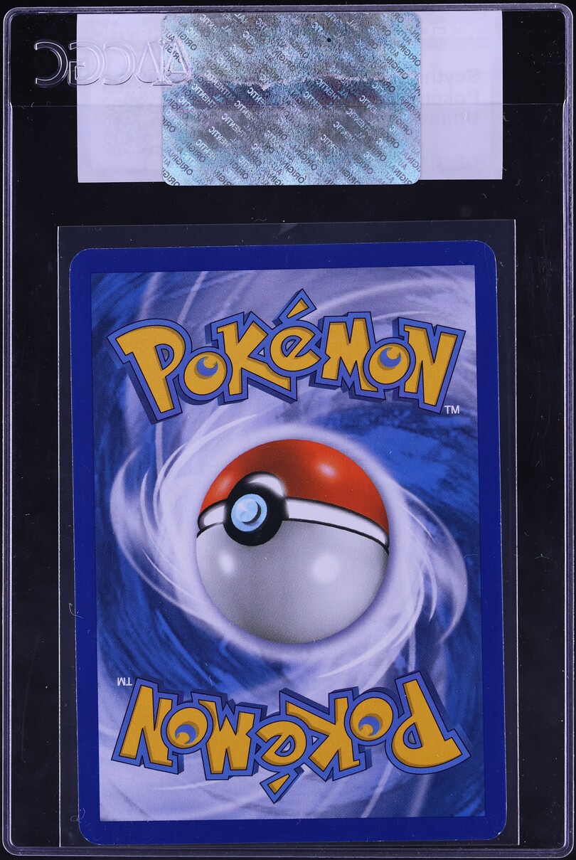2010 Pokemon HeartGold & SoulSilver Undaunted Scyther #65 CGC AUTH