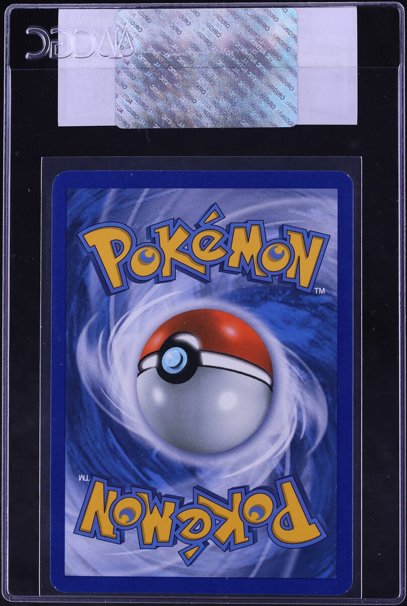 2011 Pokemon Black & White Reverse Holo Servine #4 CGC AUTH