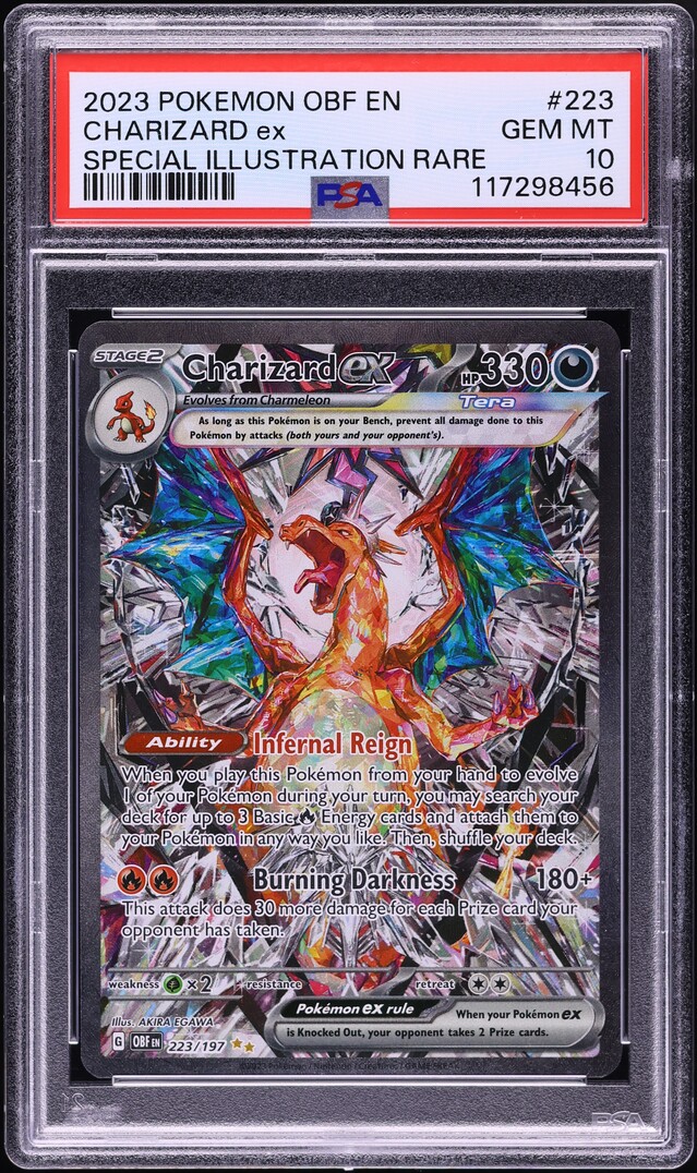 2023 Pokemon Scarlet & Violet Obsidian Flames SIR Charizard