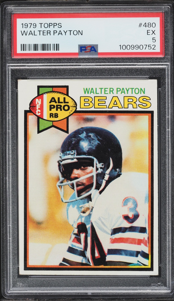 1979 Topps All Pro Walter Payton #480 PSA 5 EX