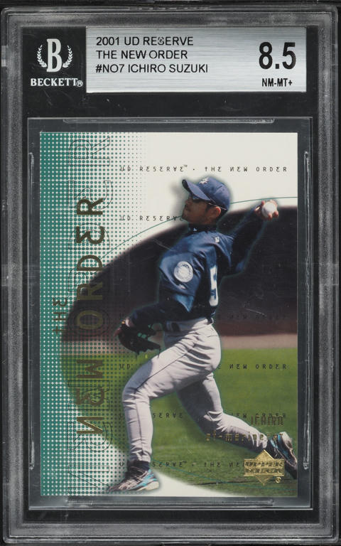 2001 Upper Deck Victory Ichiro ROOKIE #564 BGS 8.5 NM-MT+ on