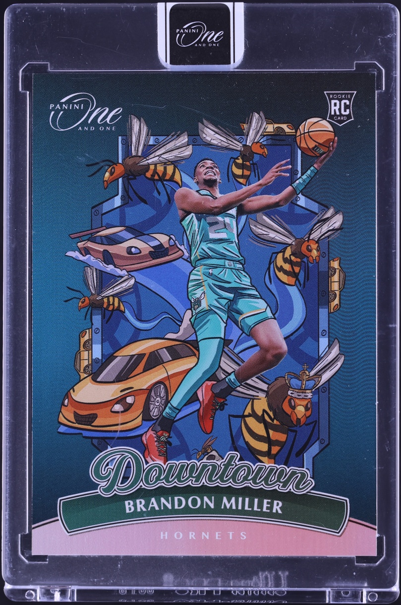 2023 Panini One And One Downtown Brandon Miller ROOKIE #11