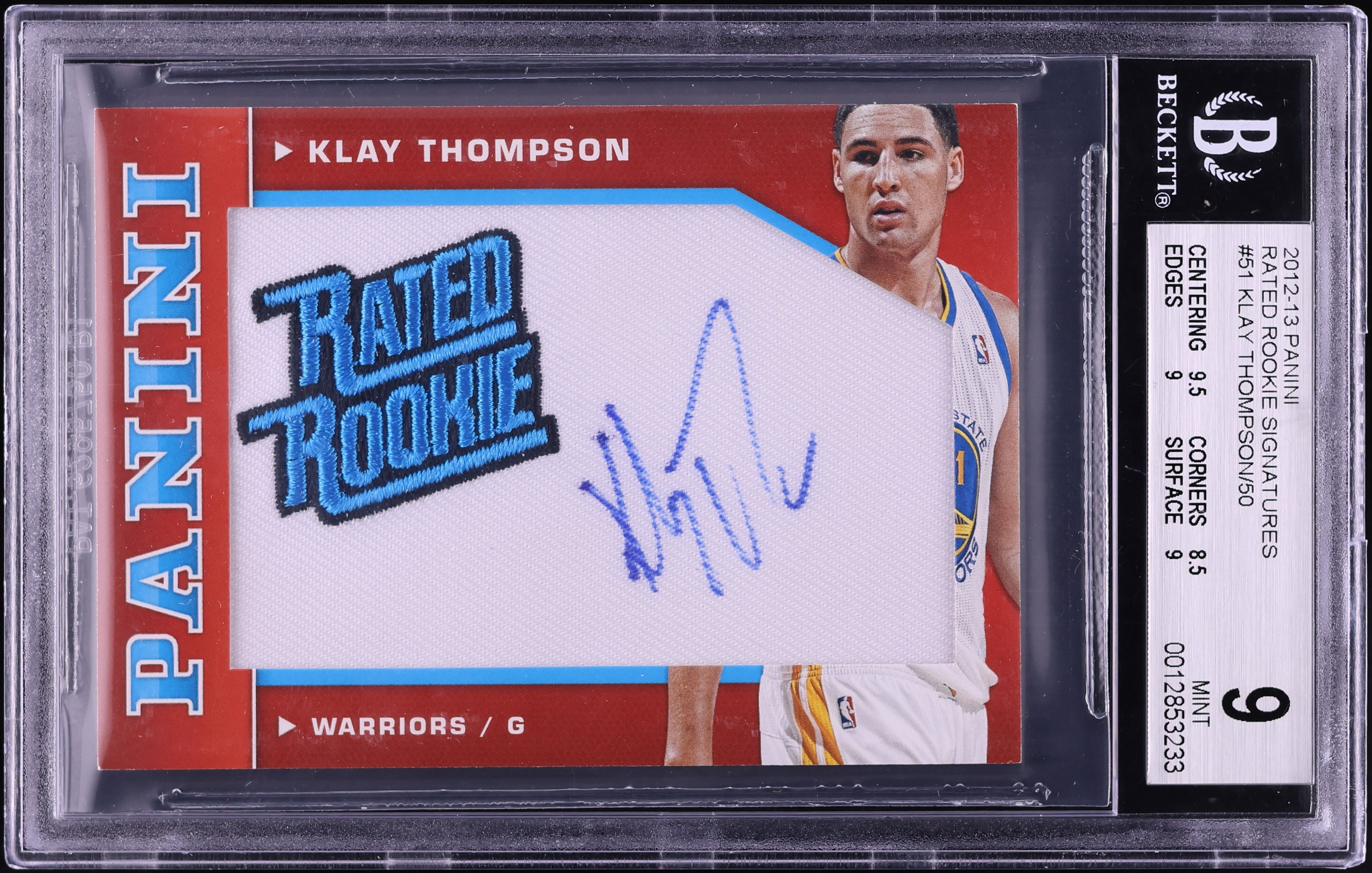 その他 Klay Thompson Auto Panini Rookie PSA その他 Klay Thompson Auto Panini Rookie PSA その他 Klay Thompson