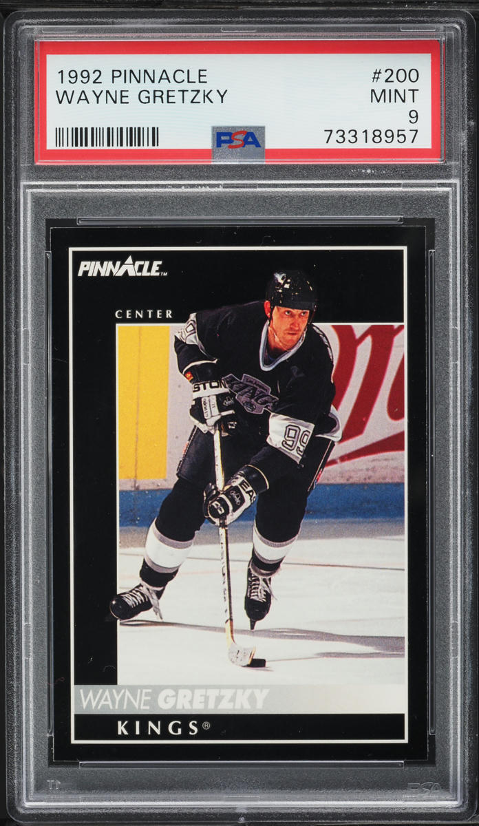 1992 Pinnacle Hockey Wayne Gretzky #200 PSA 9 MINT