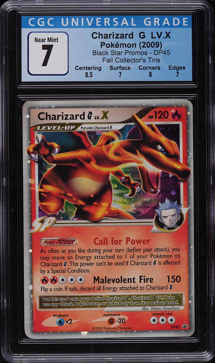 2009 Pokemon Platinum Supreme Victors Holo Charizard G LV.X #143