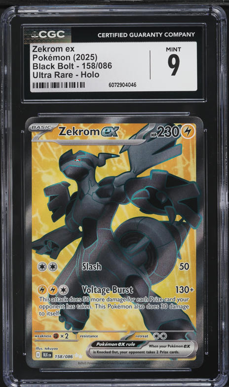 2025 ポケモン ゼクロムex #174 PSA 10 PSA 10 Zekrom ex BWR 174/086 Black Bolt sv11B 2025 Pokemon