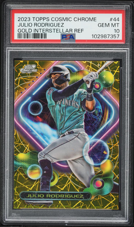 2023 Topps Heritage Julio Rodriguez AUTO #18 BAS BGS AUTH on