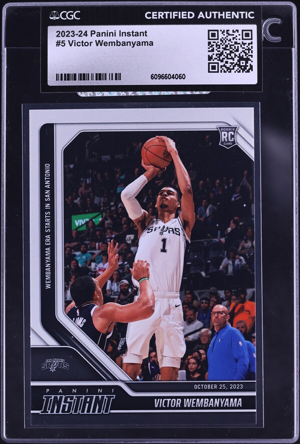 その他 2023 PANINI INSTANT WEMBANYAMA PSA10 2023 Panini Instant Victor Wembanyama ROOKIE #331 PSA 10 GEM MINT