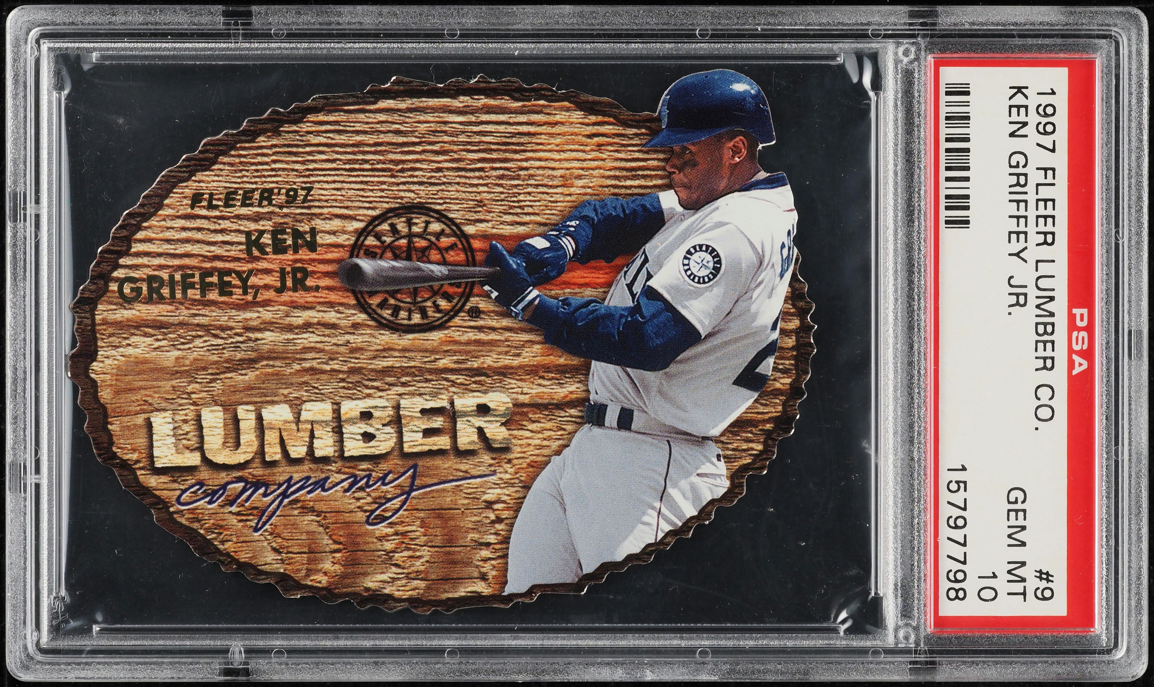1997 Fleer Lumber Co. Ken Griffey Jr. #9 PSA 10 GEM MINT