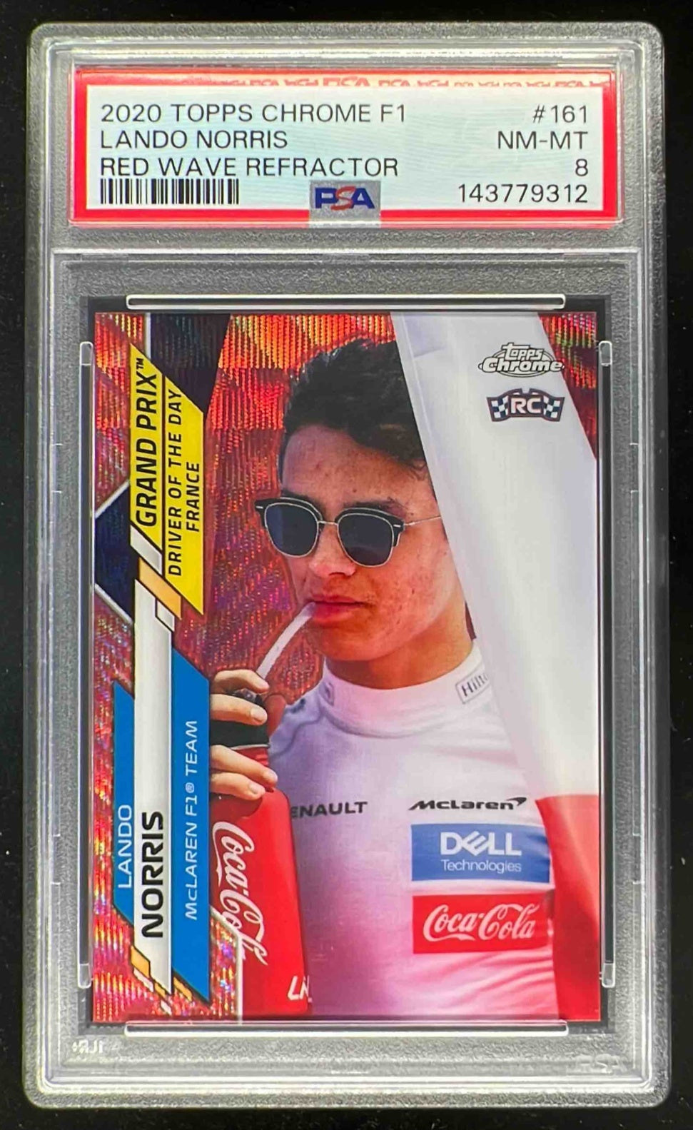 2020 Topps Chrome Formula 1 F1 Refractor Lando Norris ROOKIE #7