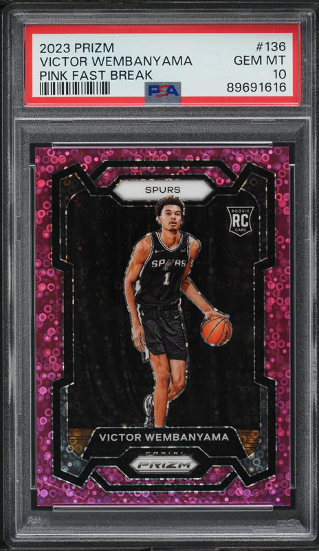 その他 2023 PANINI INSTANT WEMBANYAMA PSA10 2023 Panini Instant Victor Wembanyama ROOKIE #19 PSA 10 GEM MINT