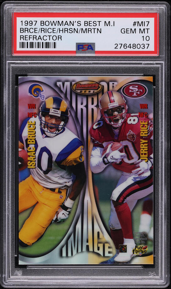 コービー・ブライアント1997 Bowman's Refractor 97-98 Bowman's Best #88 Kobe Bryant Atomic Refractor PSA 8.5