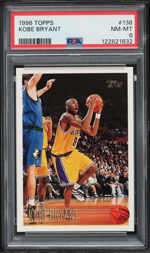 1996 Topps Chrome Kobe Bryant ROOKIE #138 BGS 10 PRISTINE on