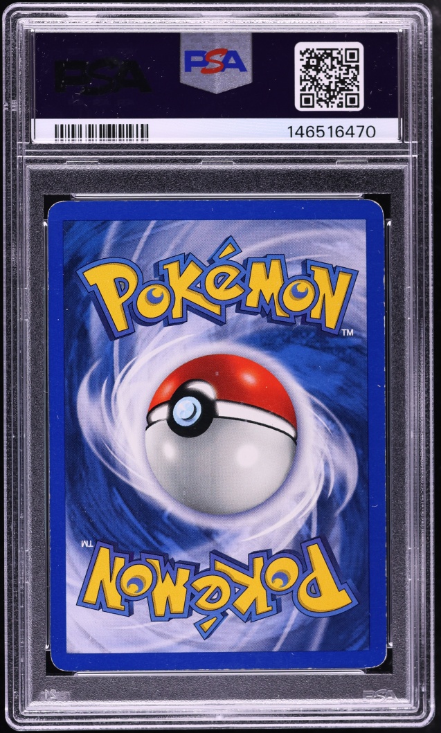 1999 Pokemon Base Set Shadowless Holo Alakazam #1 PSA 5 EX