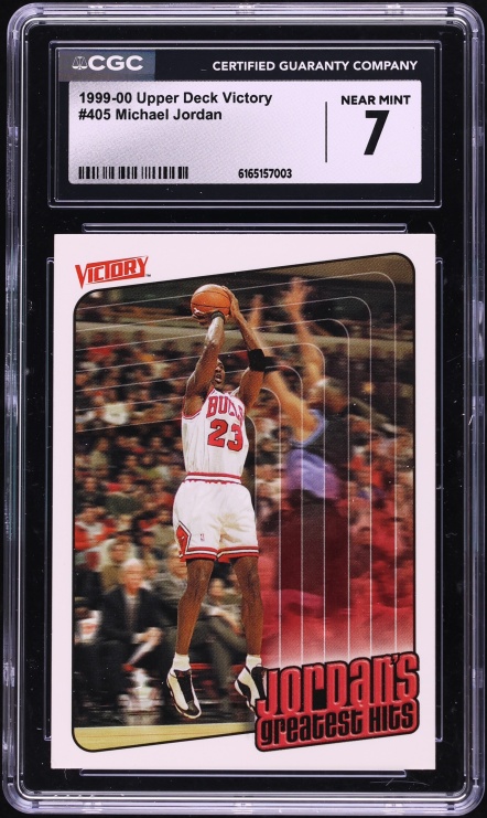 1999 Upper Deck Victory Michael Jordan #405 CGC 7 NRMT