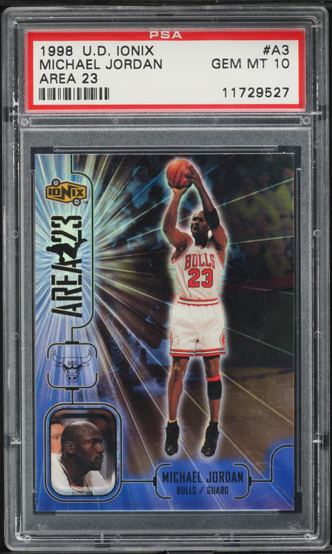 2003 SP Authentic Signatures Michael Jordan AUTO DNA 10 #MJ